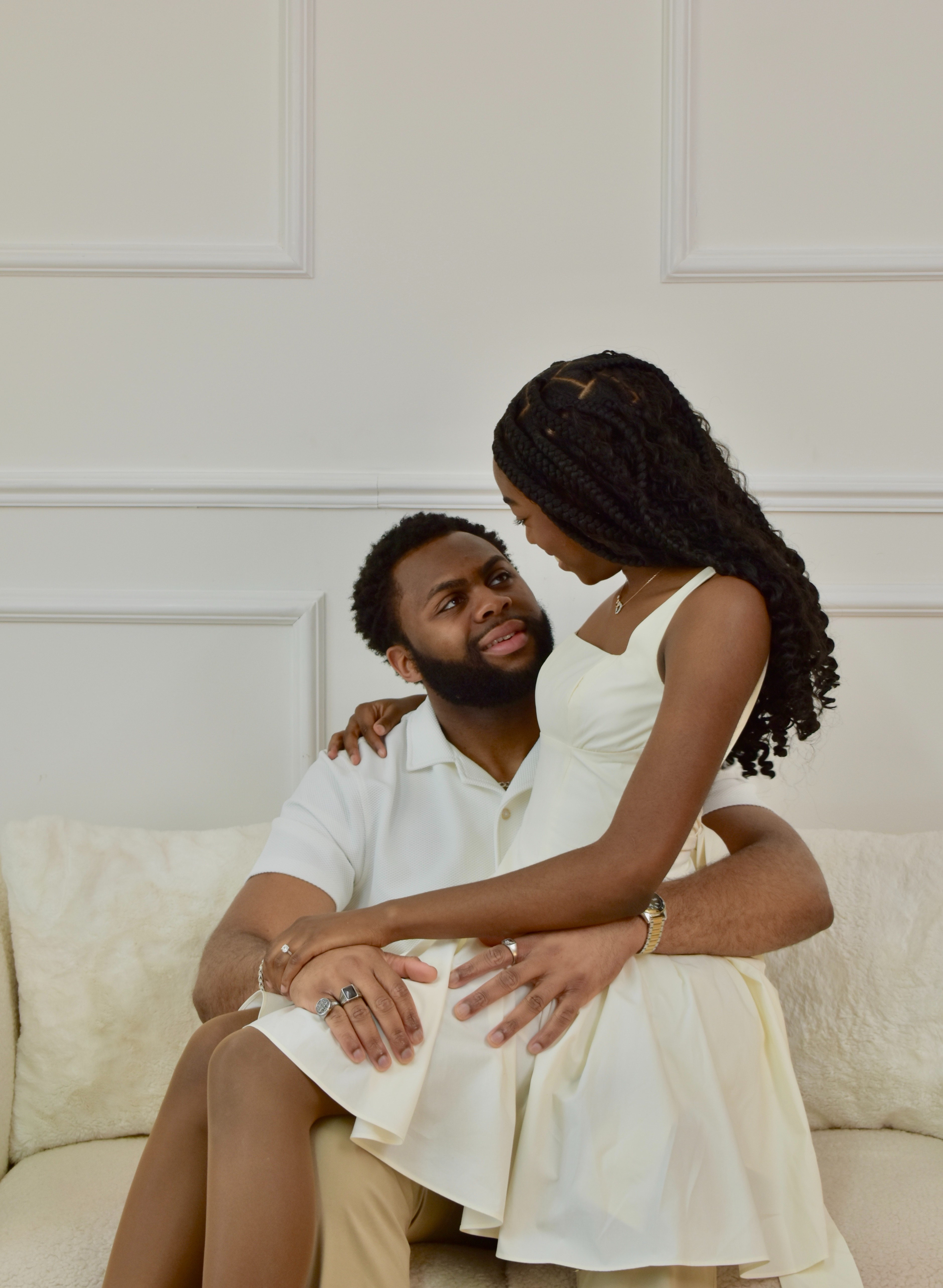 Love & Tyron — sofa, intimate